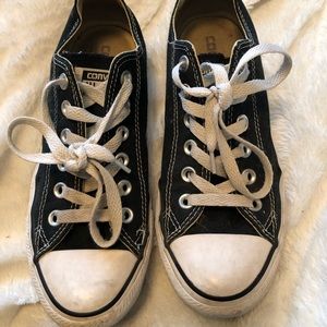 Converse All Star Black Low Tops